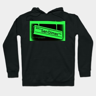 San Dimas Avenue, San Dimas, California by Mistah Wilson Hoodie